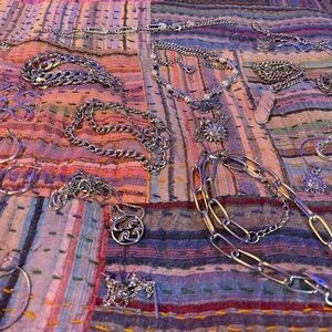 MASS SILVER JEWELRY BUNDLE (19 PIECE!)